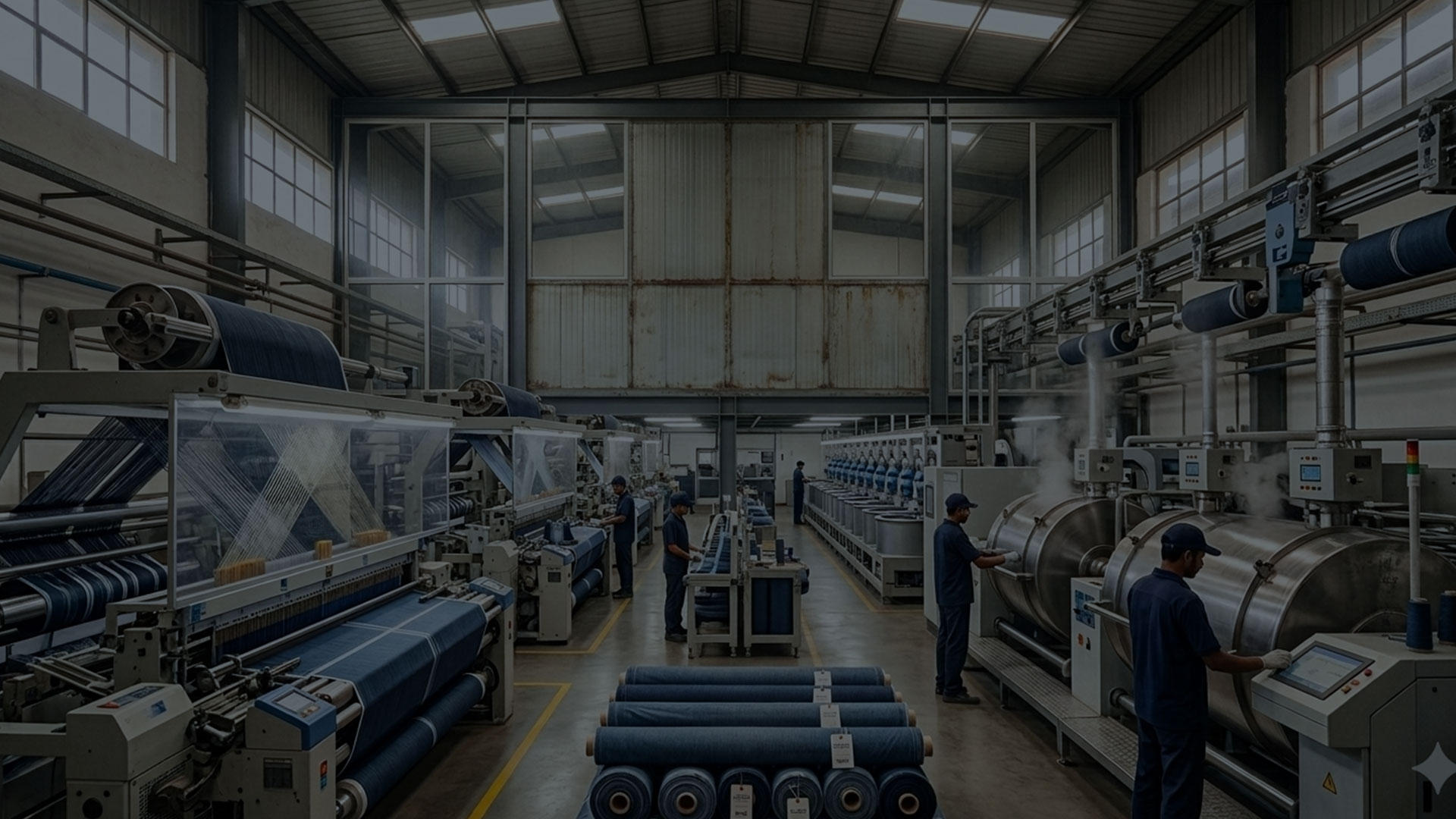 Denim manufacturing facility